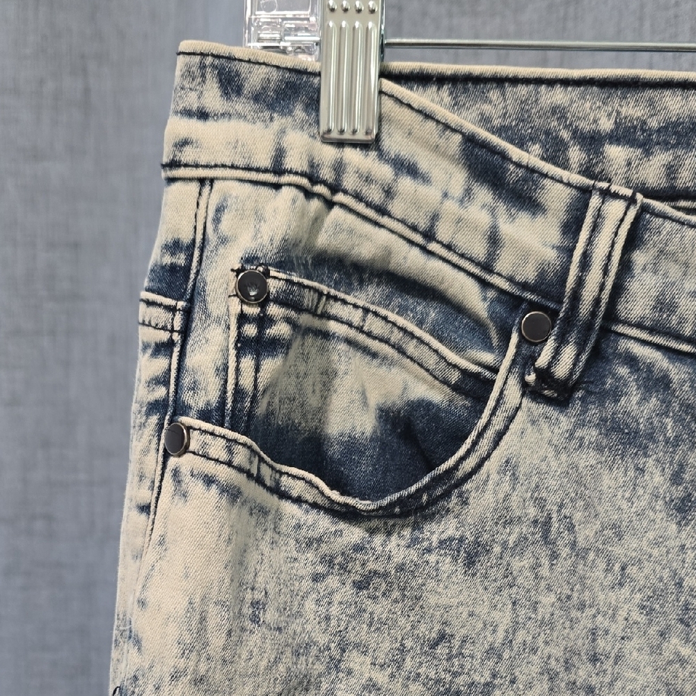 DG2 by Diane Gilman Acid Wash‎ Straight Leg Jeans. Retro 80s Feel Size 12 - Picture 5 of 11